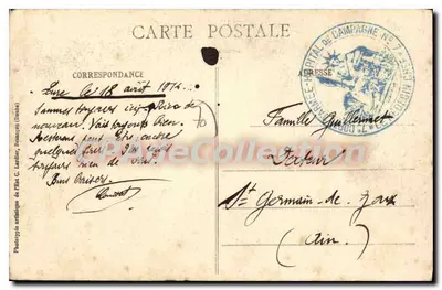Lure - Grande-Rue — wydawca La Haute-Saône Illustrée, n° 2313 — Rewers