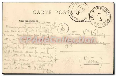 Yesoul - Het ziekenhuis — La Haute-Saône Illustrée, B.F., Parijs — Achterkant