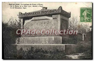Rupt-sur-Saône - O túmulo do Conde d'Orsay, nascido em Paris em 19 de Maio de 1772, falecido em Rupt em 16 de Dezembro de 1843.