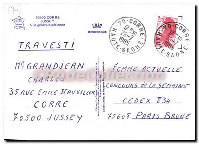 Travestin — vista aerea — Edizioni La Cité, Strasburgo — Verso