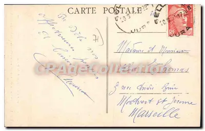 Mâcon — Dom Drewniany (XV wiek), Place de l'Herberie i rue Dombey — Clément, Grand Bazar de la Poste — Rewers