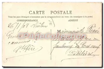 Chalon-sur-Saône — Widok panoramiczny. Wschód — B. F. Chalon s Saone — Rewers