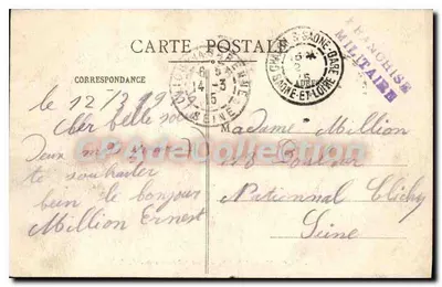 Chalon-sur-Saône — Quai Sainte-Marie — G. J. M. n°56 — Verso