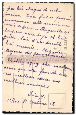 Autun-Antique — Duży Seminarium — Rewers