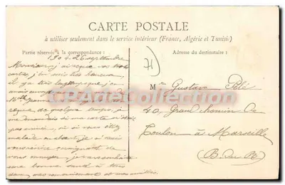 Macon — Statua di Lamartine — Editore non identificato — Verso