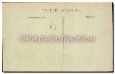 Le Creusot — O Hôtel-Dieu, fundado pela Família Schneider — A. Duret, impressor-editor — Verso