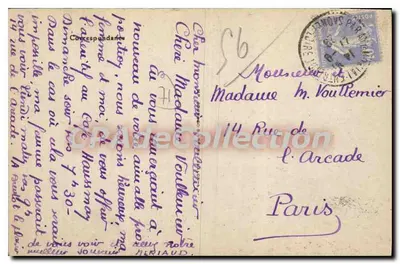 Paray-le-Monial — Vista Geral — E. Chalou — Verso