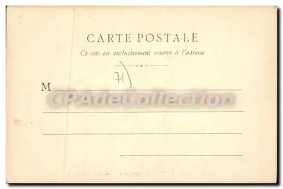 Cluny - Wejście do kościoła i klasztoru — E. F. Chalon-sur-Saône, n°8 — Rewers