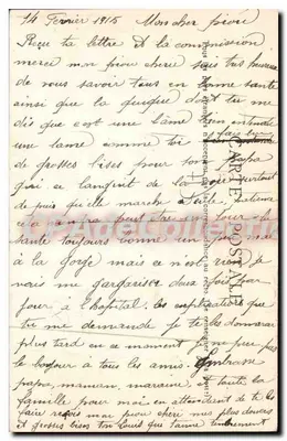 Tournus — Estatua de Grenze — Edición Bourgeois, Frères, Chalon-s-S. — Reverso