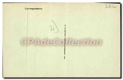 Paray-le-Monial — Pamiątka z Paray-le-Monial — Kolekcja Starych Pocztówek — Rewers