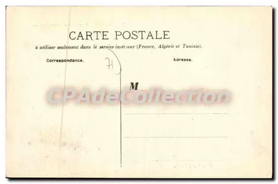 Bourbon-Lancy — Stare forte — P. Borgey, édit. — Rewers