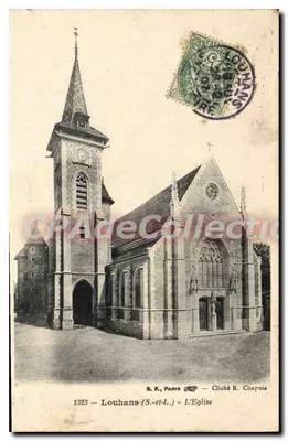 Louhans (S.-et-L.) - A Igreja — B.F. PARIS - Cliché R. Chapuis n°1323