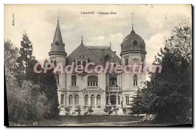 Chagny - Castelo Diot — editor Millet, número de série não visível