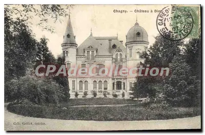Chagny — Castelo em Diois — Call. Grillot, vendedor de especiarias