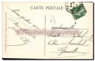 Rocher del Parvis a VERGISSON — Le Mâconnais Illustré — Verso