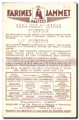 As Velhas Províncias da França — A Borgonha — Editado pelas Farinas Jammet — Verso