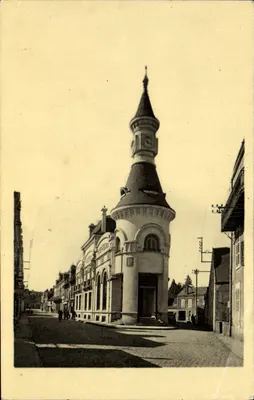 A prefeitura de Digoin — Torre do relógio — Edição S.&L. Digoin