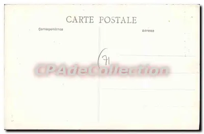 Paray-le-Monial — Monumento dos Combatentes — editor L.P.D. — Verso