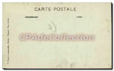 Spadanie rzeki Grosne w CLERMMAIN — Le Mâconnais illustré — P. Charvet, Mâcon, wydawca — Rewers