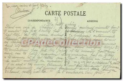 Chalon-sur-Saône — Estatua de Neoforo Niepce — Fotógrafo J. Daubax — Reverso