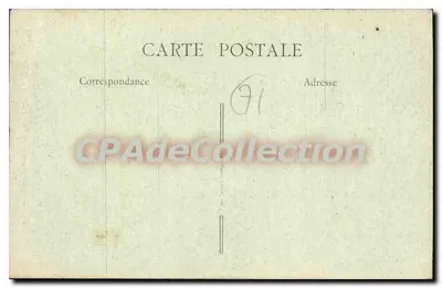 Digoin (S.-et-L.) — Wewnętrzny budynek kościoła — wydawca Barthelémy, n°23 — Rewers