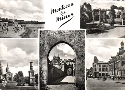 Montceau-les-Mines — vista panorâmica — Éditions Géhair, Paris