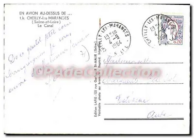 Cheilly-lès-Maranges — O Canal — Edição LAPIE — Verso
