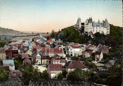 Castelo da Roche-Pot — Chagny — Impressora Bourdon