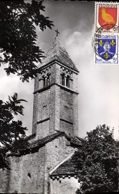 Bilhete postal semimoderno Taize S e L A Igreja