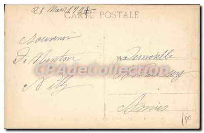 Sospel (a.-m.) — Il vecchio Ponte sulla Bévéra — editore Sospel, n° 1210 — Verso