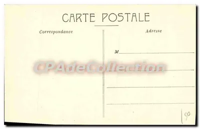 St-Martin-Vésubie — Algemene uitzicht, oostkant — V.M. n°15 — Achterkant