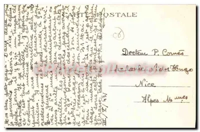 Saint-Martin-Vésubie — Vista geral — R. Tordo, n° 67 — Verso