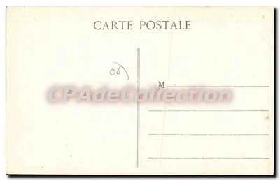 CANNES — Widok między palmami — Bulwar Croisette — Wydawnictwo GDetta, n° 466 — Rewers