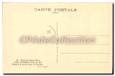 Oratorium Świętego Marcina — Les Tourrettes (A.-M.) — Wydawnictwo Przyjaciół Oratoriów - Aix-en-Provence — Rewers
