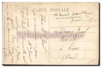 Le Loup (A.-M.) — Linha do Sud-France — Edição Giletta, fot. Nice, n° 3379 — Verso