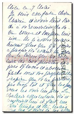 Menton — A Promenade do Midi — LL. n°33 — Verso