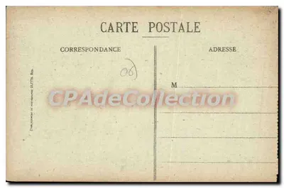 CANNES. - Cours i Kasyno, widok z Mont Chevalier — seria 415 — Rewers