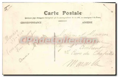Monte-Carlo — Eingang zu den Gärten des Casinos — Édition Picard, Nice, n° 101 — Rückseite