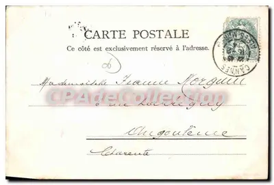 Bd. de la Croisette — Cannes — R.&J.D. 10880 C.15 — Verso