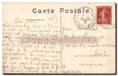 Villefranche-sur-Mer — Vista panorâmica — S.R.A. n°1605 — Verso
