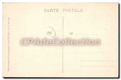 Abbaye de Roseland — korytarz z zakręconymi kolumnami — Wydawnictwo Gilletta, Nice — Rewers