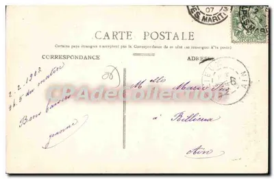Nice — Toaleta palmierych — Wydawnictwo Pinard, Nice, n°54 — Rewers