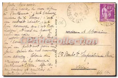 A Fonte de Saint-Julien — Berthemont-les-Bains (A.M.) — n° 4467 — Verso