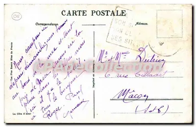 Saint-Jean-Cap-Ferrat — Widok ogólny — Stara pocztówka n°911 — Rewers