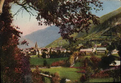 Saint-Etienne-de-Tinée — Vista do Convento — V. Fabre, Tabacs