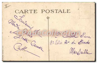 Monaco — Die exotischen Gärten — Verlag Lépante, Nizza, n°41 — Rückseite