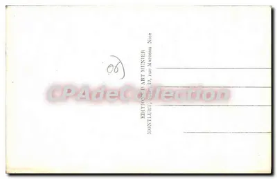Monte-Carlo e St. Roman — La Beach e Casinò d'Été — Éditions d'Art Munier, n°237 — Verso