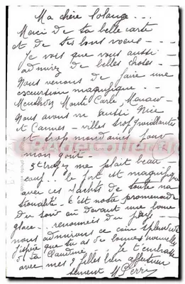 MONTE-CARLO — Widok na miasto i port. Północny wierzchołek Cap-Martin — P. 20. — Rewers