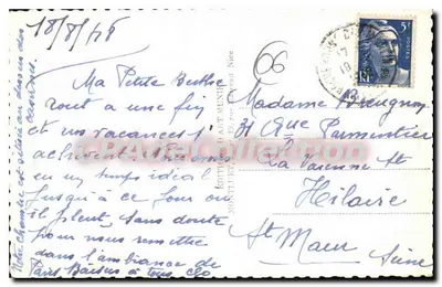 Menton - Widok G. i Casememen — Wydawnictwo Ménin, nr 236 — Rewers