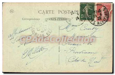 Zwiedzanie NICE — Widok na Cap Ferrat — S. F. « Lux » — Rewers